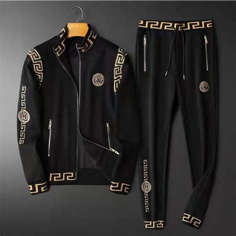 versace tracksuits mens